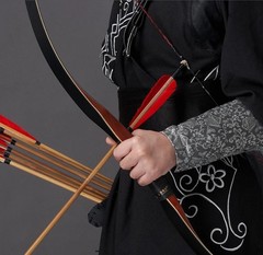 20-50LBS Handmade Wooden Longbow 55» Traditional Recurve Bow Hunting Archery