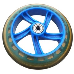 Scooter Wheel Front Wheels High Elasticity No Noise No Slip Push/Kick/Stunt