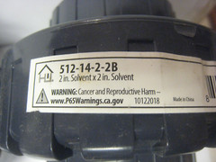 2 yes 2 HOMEWERKS PVC Solvent Weld Slip Pipe Unions, Gray, 2-In. -512-14-2-2B
