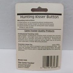 The Game Tracker Hunting Large KISSER BUTTON For 16-20 Strand Bowstrings New