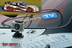 #2.1 BLACK GoPRO Magnetic flat mount magnet for rails / poles / cars / go karts
