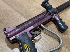 Marble Purple Tippmann Classic Model 98 Paintball Gun Marker Teardrop Barrel Dye