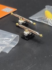 LEEFAI Pro Fingerboard Trucks 29/32/34/36mm G4 -Raw Metal Color-Inverted King