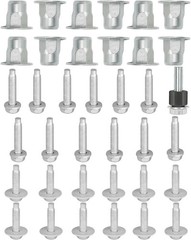 Sidestep Hardware Mounting Kit Compatible with Ram Running Boards Bracket