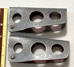 Chouinard Vintage Rock Climbing 2 1/2 inch Aluminum BONG Pitons