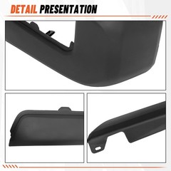 Rear Bumper End Cap Compatible With 2016-2023 Toyota Tacoma W/O Sensor Hole