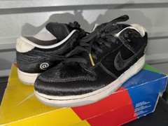Nike SB Dunk Low OG QS Black White Skateboarding Shoes Men’s US 11