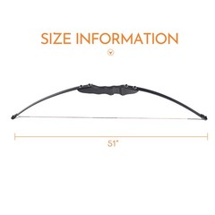 30Lbs Archery Detachable Takedown Recurve Bow Straight Right Hand For Beginner