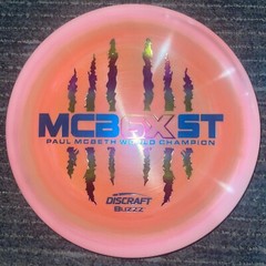 DISCRAFT ESP SWIRLY BUZZZ 5X PAUL MCBETH DISC GOLF MID RANGE 177+ OG/MT LSDISCS