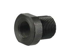 Steel Adapter Convert 1/2×28 TPI Thread to 3/4×16 TPI Thread, Free Crush Washer
