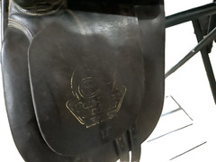 Black 17 in Used Stubben Scandica DL Dressage Saddle set & Bundle