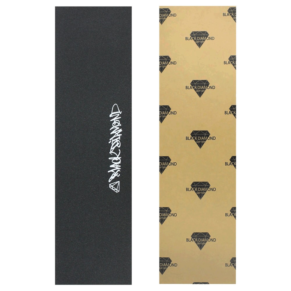 Black Diamond Skateboard Griptape Tag Logo 9″ x 33″