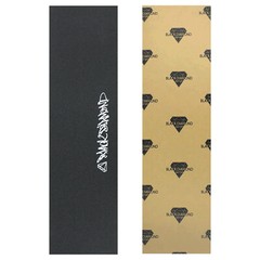 Black Diamond Skateboard Griptape Tag Logo 9″ x 33″