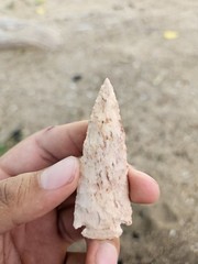 Keokuk Chert Arrowhead/ Atlatl Point