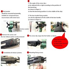 Archery Rapid Magazine Shooter 6 Arrow Holder Compound Recurve Hunting Target US