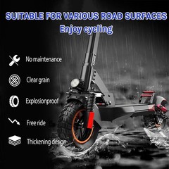 Solid Tire 10 Inch, 10×2.70-6.5 /10×2.75 solid tire 70/65-6.5 Scooter Tubeles…