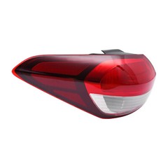 Left Driver Side Halogen Outer Tail Light Taillamp for 2017 2018 Kia Forte Sedan