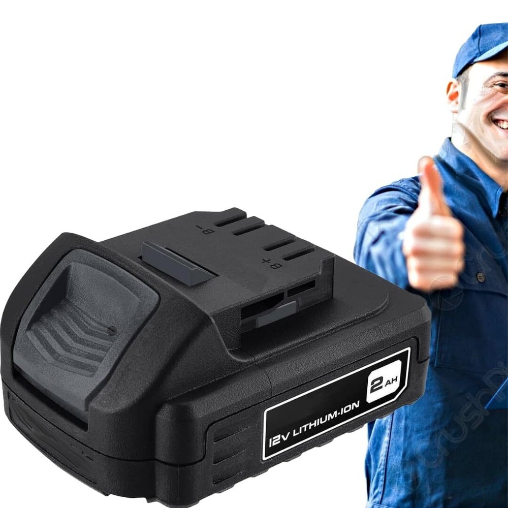 Hercules 12V, 2 Ah Lithium-Ion Compact Lightweight Battery (HD03) – Easy-View F
