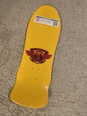 Powell Peralta 80s Reissue Ripper Skateboard Deck Gold Bones Brigade