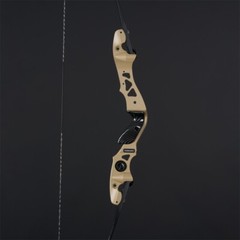 62″ ILF Recurve Takedown Bow 25-60lbs Archery Hunting Shooting Carbon Arrows