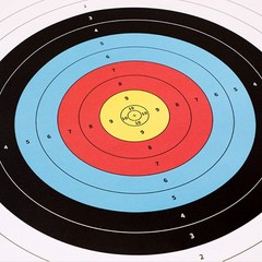 50 PCS 40/60/80cm Archery Paper Target Surface For Bow And Arrow Target Practice