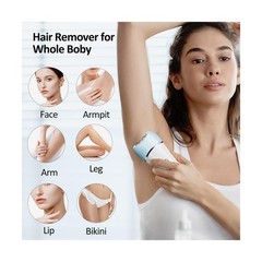 Epilator for Women, 6 in 1 Hair Removal Epilator, Shaver, Face Razor, Facial …