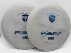 Matching Pair of Discmania P2 D-Line Flex 2 Gray Blue 176g Brand New Putters x2