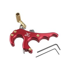 Sofobod Compound Bow Release Aid, 4-Finger Aluminum Hand Held Camo Archery Bo…