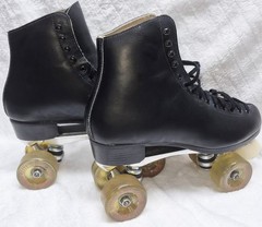 Riedell Roller Skates Men 10 Powell Bones Elite 62 MM 103A Sure Grip Super X7L