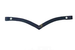 Classic Double-row high-shine clear rhinestones crystal browband V-shaped horse