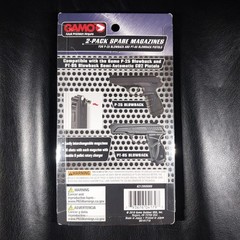 Gamo PT-85 .177 CO2 Blowback Action Pellet Pistol W/ Extra Magazines & Pellets