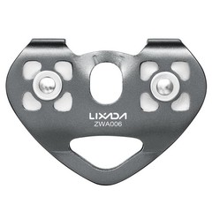Lixada Aluminum Magnesium Alloy Climbing Pulley 30kN 13mm Rope for High-Altitude