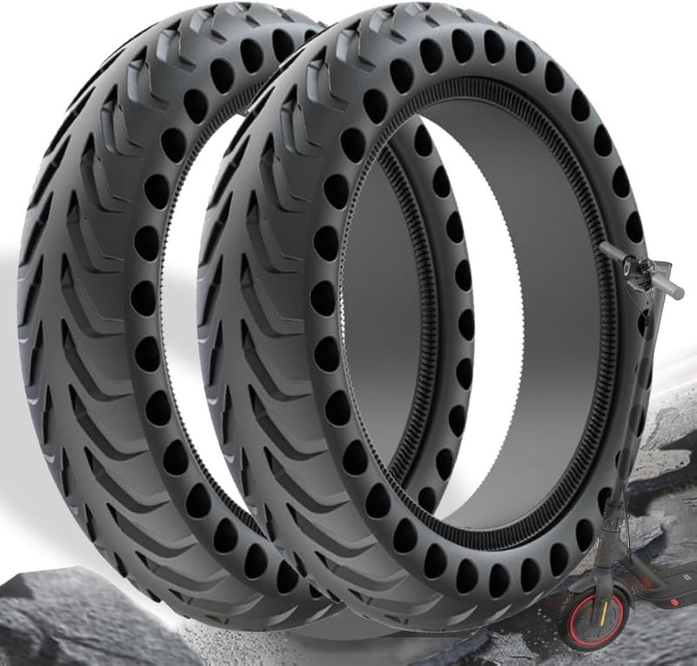 8.5×2 Solid Scooter Tires 50/75-6.1 for Xiaomi Gotrax Hiboy 2 Pack