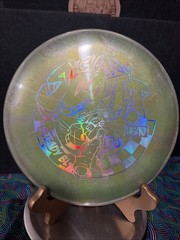 DGA 2024 Evan Scott Swirl Tour Series Steady BL Green Putter 2/3/0/2 Disc Golf