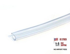 I/D 1/2″ O/D 5/8″ 10Ft 3 Metre PVC Clear Vinyl Tubing Flexible Air Food Water