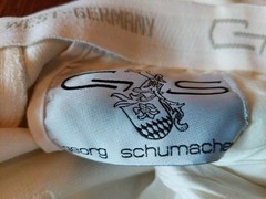 Breeches Full Seat Schumacher Ladies Sz 44 Horse Made in W Germany White