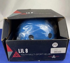 Triple Eight Helmet Youth Lil 8 Glossy Blue YOUTH 18”-20.5” $49.99