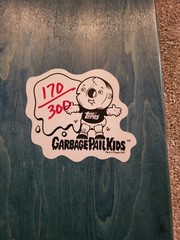 Get A Grip Heritage Deck 1 / Garbage Pail Kids Skateboard Limited To 300