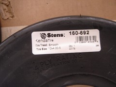 2 pc HD Kenda 404 12×4.00-5 Go-Cart 4 ply Concession Tire Stens 160-692 FREESHP