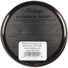 Fiebing’s Yellow Saddle Soap Cleans & Lubricate Leather Made in USA