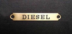 SADDLE PLATE 2 1/2″ x 3/8″ Custom Engraved Solid Brass Bridle or Brow