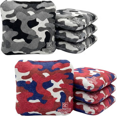 Professional Dual Sided Cornhole Bags- 16 Oz 6X6 W/Premium Resin Fill – Official