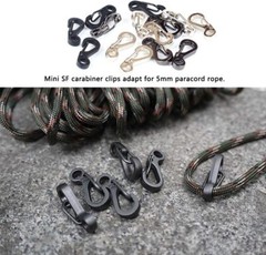 10-30X Mini SF Aluminum Spring Carabiner Clip Keychain Outdoor Snap Camping Hook