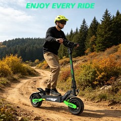 1200W Electric Scooter for Adult 48V13AH 28MPH 11» Off-road Commuting E-Scooter