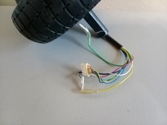 Hover-1 Rebel Wheel/tire for parts only. Not known if motor works. WT24V110W A2