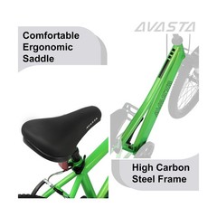AVASTA Govet 20» Kids Mountain Bike for 6-12 Years Old Boys Girls with Suspe…