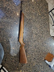 Vintage 1950’s Crosman Model 114 .22 Cal. Bulk Fill CO2 Pellet Gun Rifle: Read