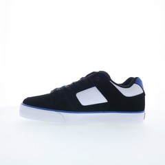 DC Pure DC01782005-BKBLWH Mens Black Nubuck Skate Inspired Sneakers Shoes