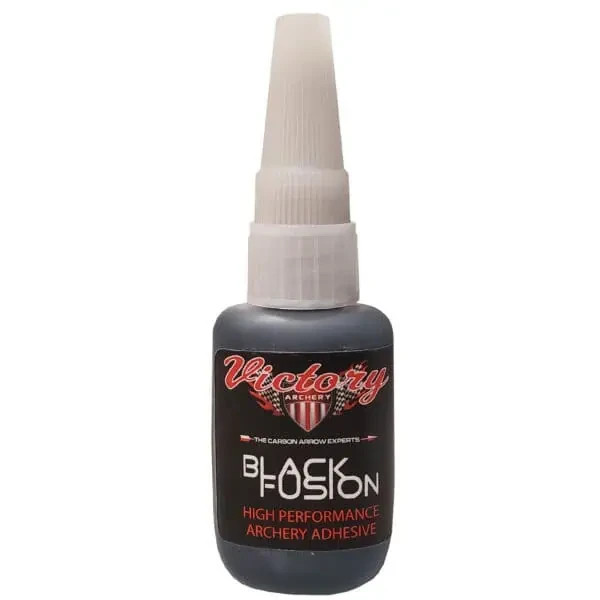 Victory Archery Adhesive Black Fusion Insert Glue 1oz 21080