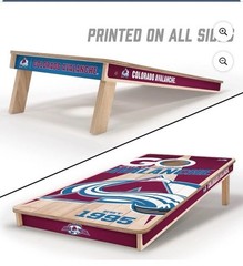 YouTheFan NHL Colorado Avalanche 2′ x 4′ Cornhole Board – No Bags – Brand New